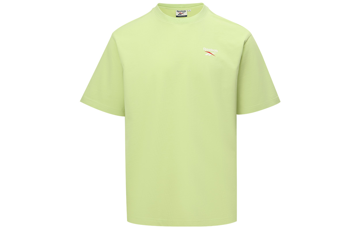 

Футболка унисекс лаймового цвета Reebok, зеленый