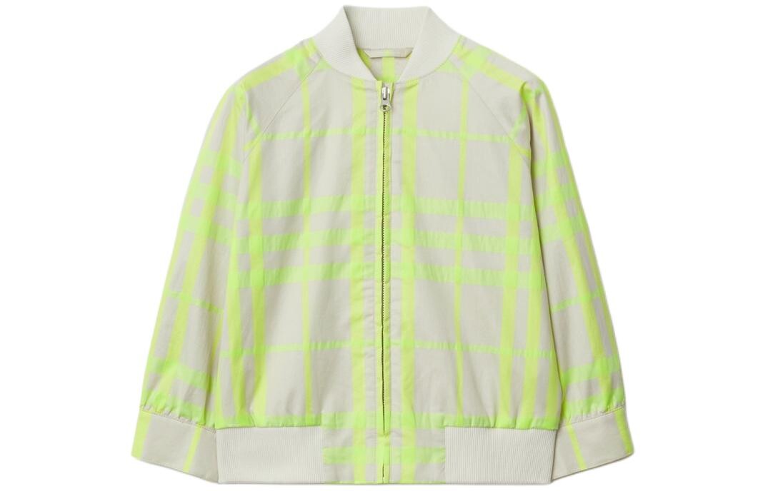 

Детская куртка Burberry, цвет Lime