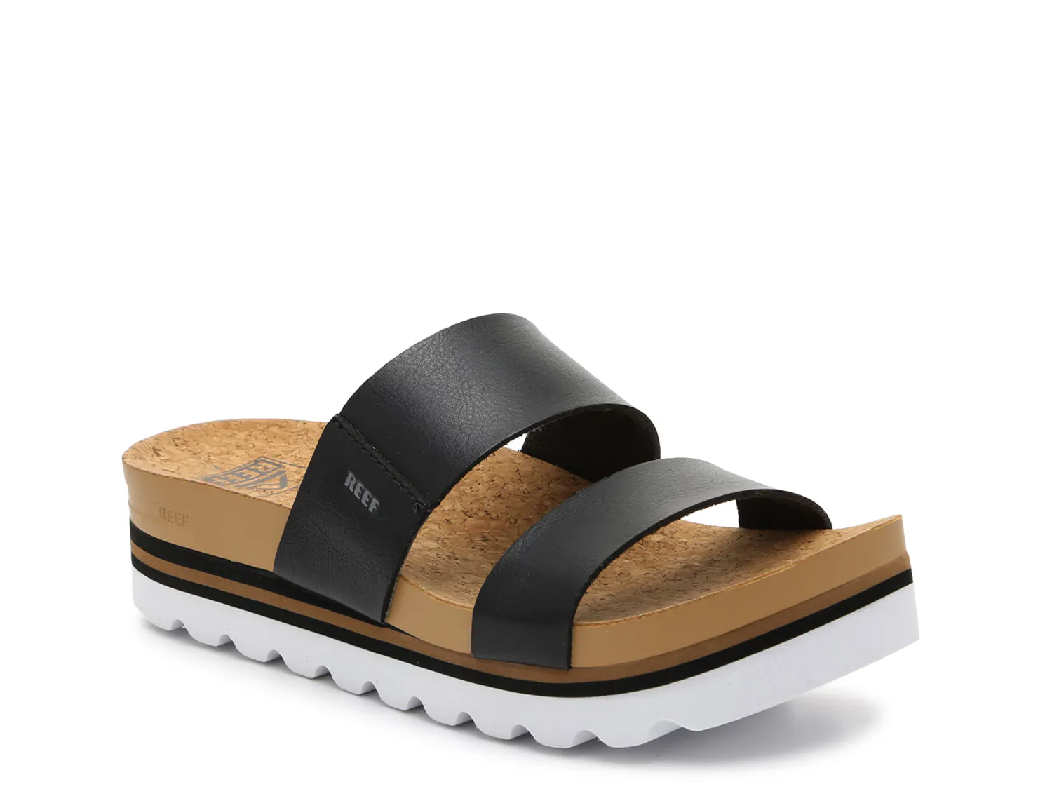 

Сандалии Cushion Bounce Vista Hi Wedge Sandal Reef, черный