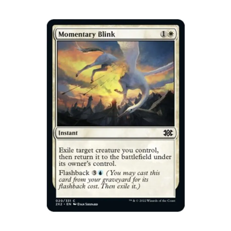 

CCG Мгновенное моргание (C) (фольга), MTG - Double Masters 2022