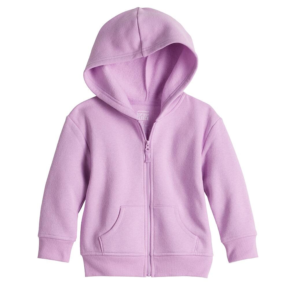 

Флисовая толстовка на молнии Jumping Beans для девочек 4–12 лет, цвет Lavender Prairie