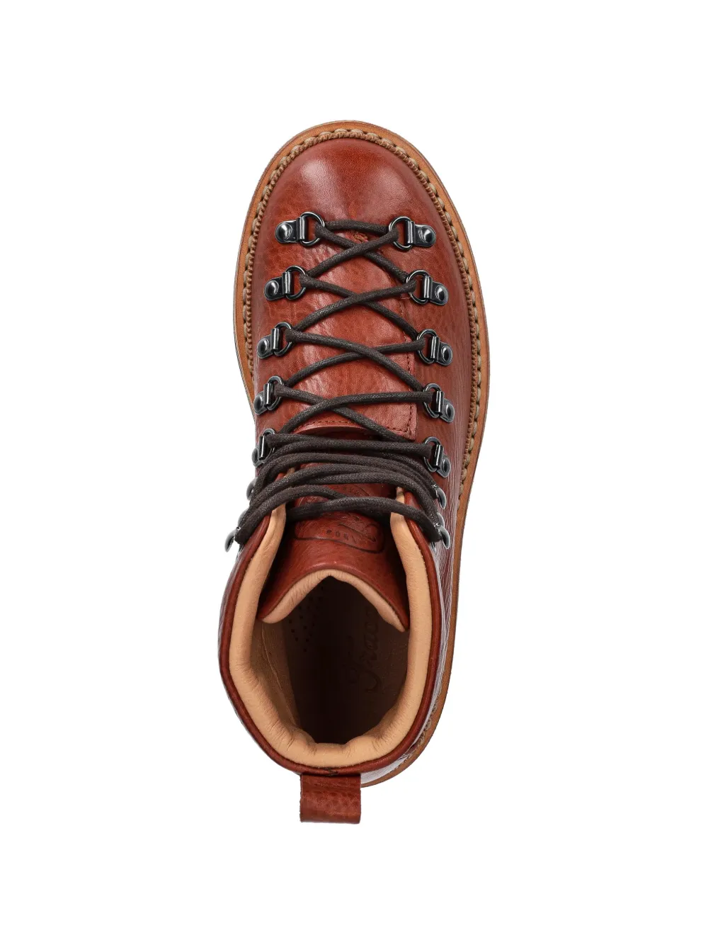 Ботинки для походов на шнуровке Magnifico M120 Fracap, коричневый — фото 4