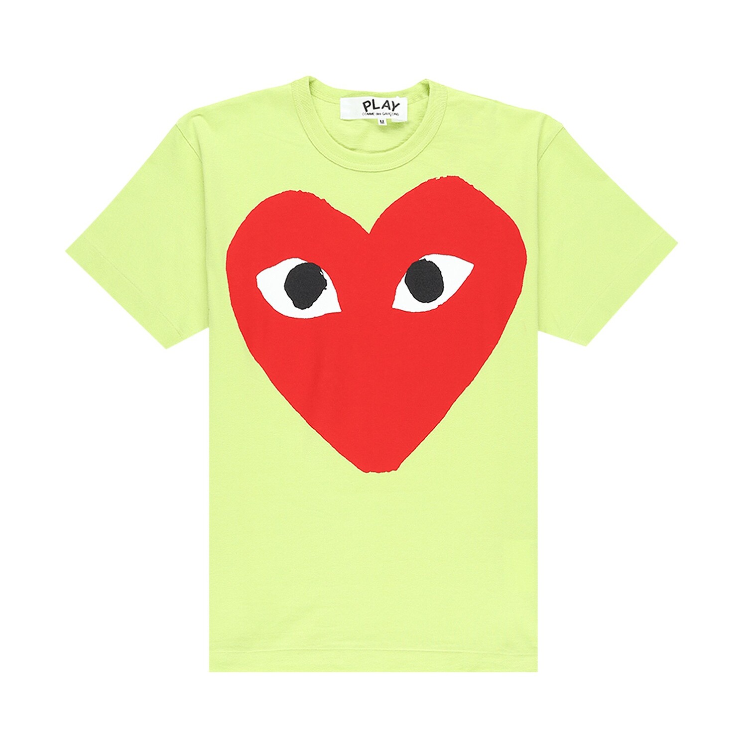 

Футболка Comme des Garçons PLAY Big Heart, зеленая, Зеленый, Футболка Comme des Garçons PLAY Big Heart, зеленая