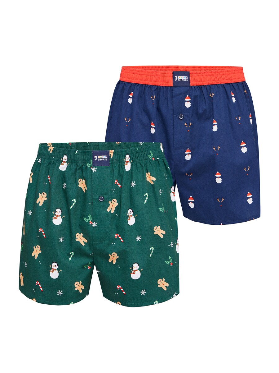 

Шорты-боксеры Happy Shorts Boxer shorts XMAS, цвет dark blue/green