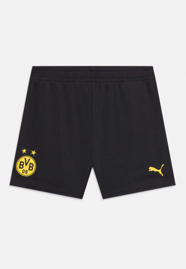 Детские спортивные шорты bvb home babykit унисекс Puma, Faster Yellow/Black — фото 3