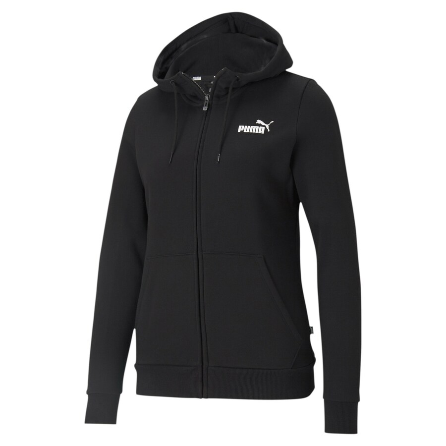 

Свитер с капюшоном на молнии PUMA Athletic Zip-Up Hoodie Essential, черный
