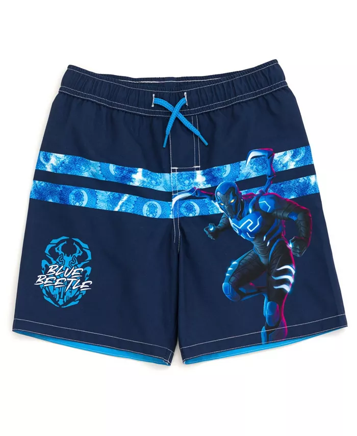 

Детские плавки для плавания DC Comics UPF 50+ Blue Beetle, синий
