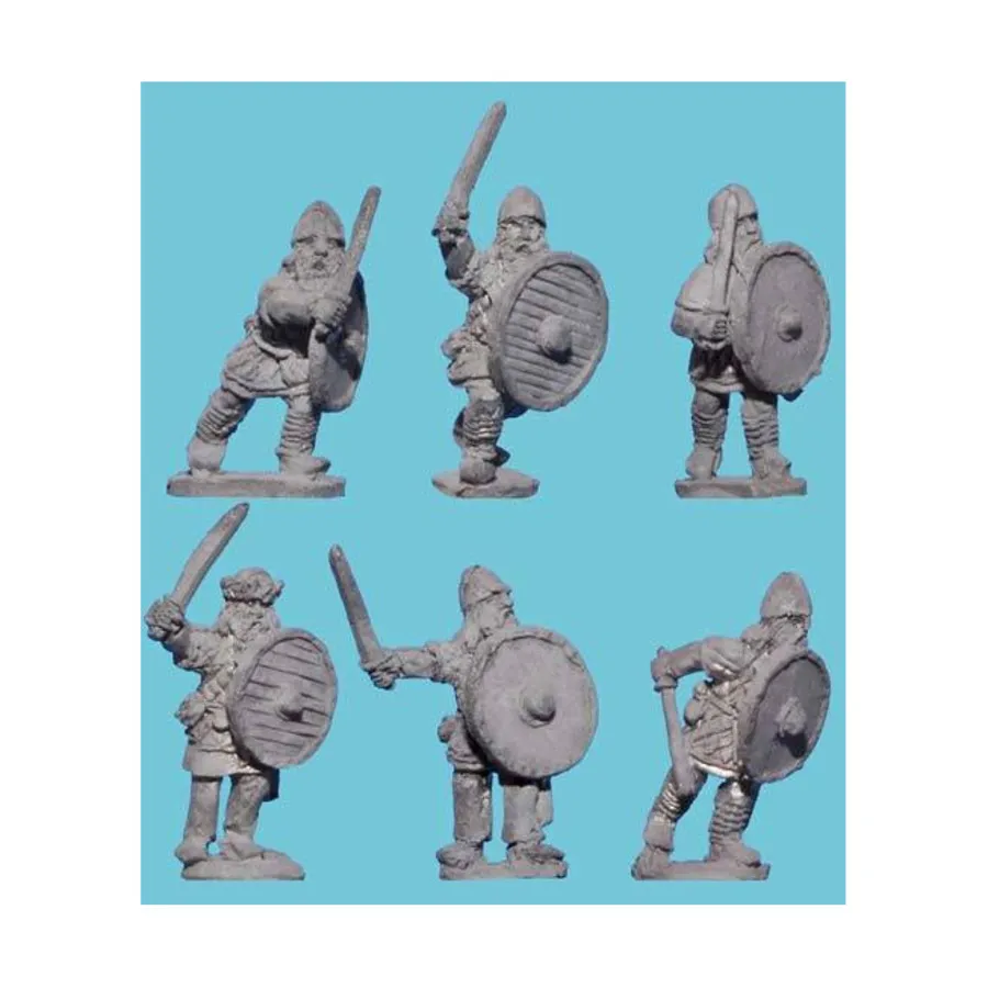 

Мечники в мягких доспехах, Dark Ages - Great Heathen Army - Vikings (15mm)