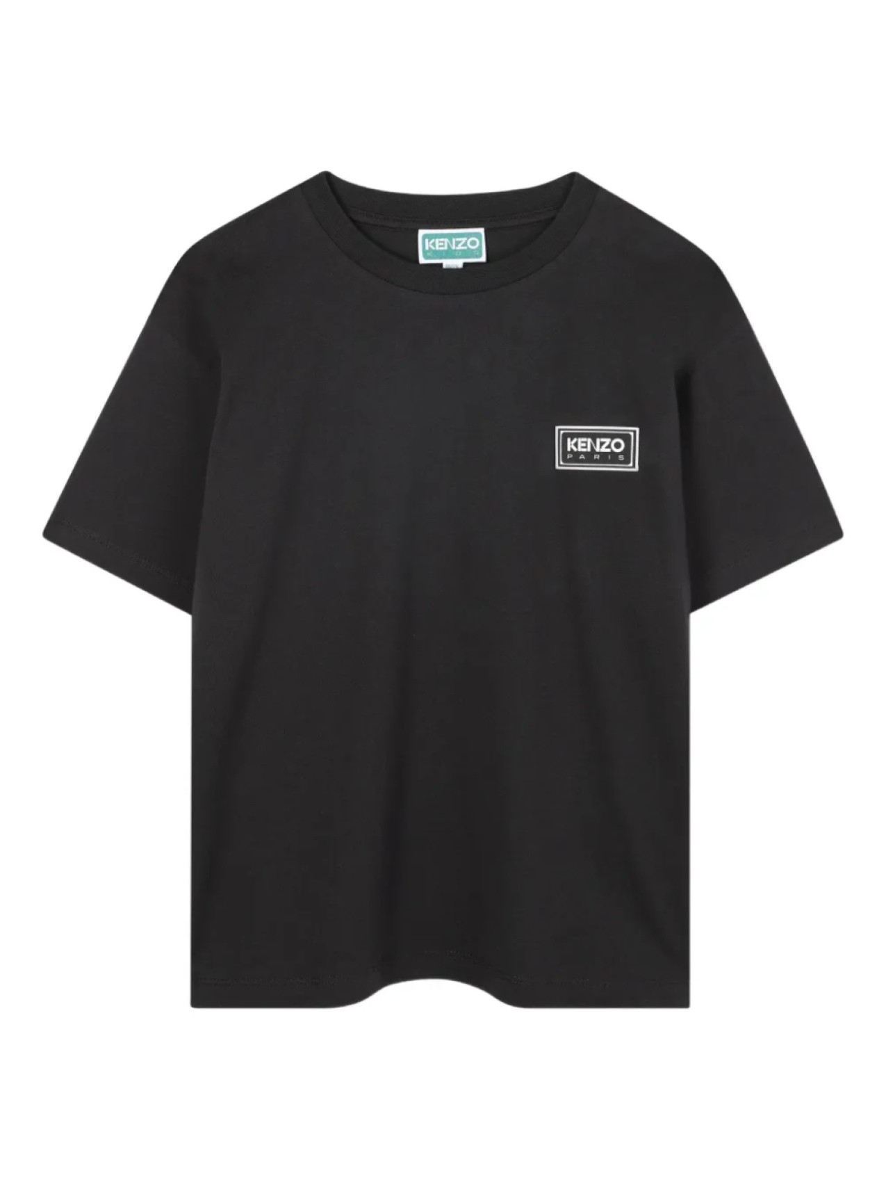 

Kenzo Kids футболка с логотипом, черный