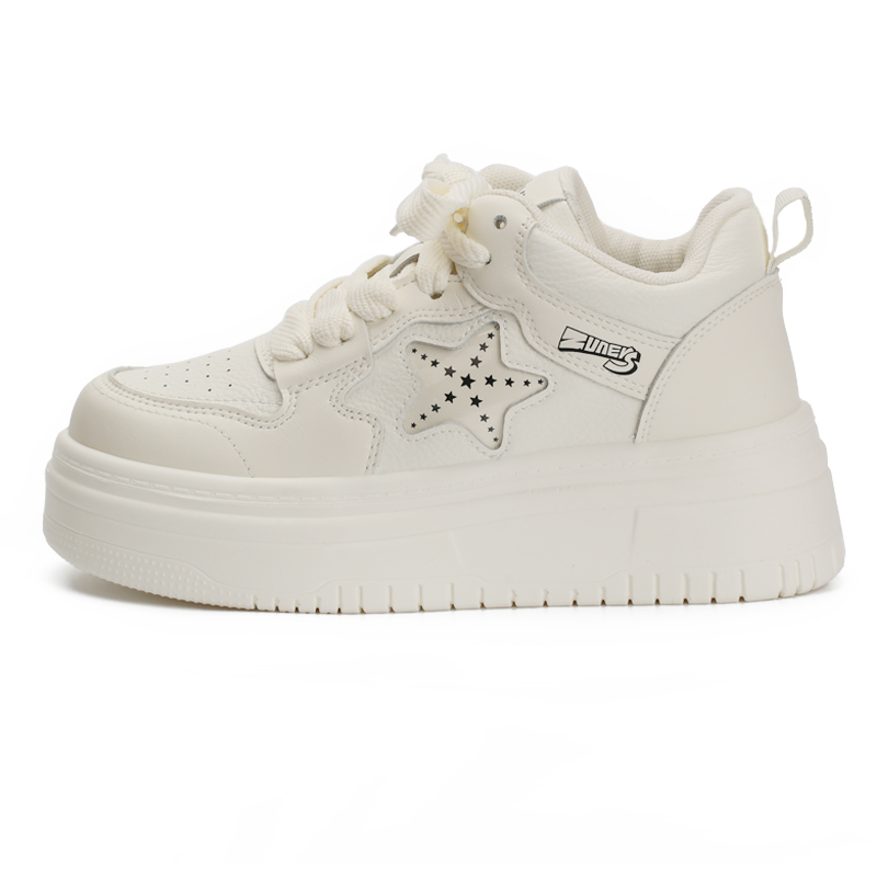 

Zun'er Непромокаемые нескользящие кедры для скейтбординга унисекс бежевого цвета, цвет Ecru