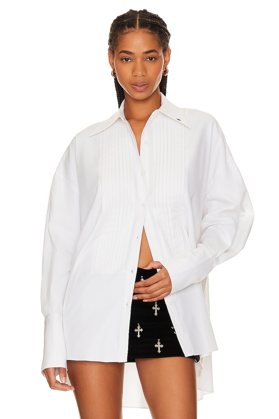 

Рубашка LOBA Almudena Oversized Button Up, слоновая кость