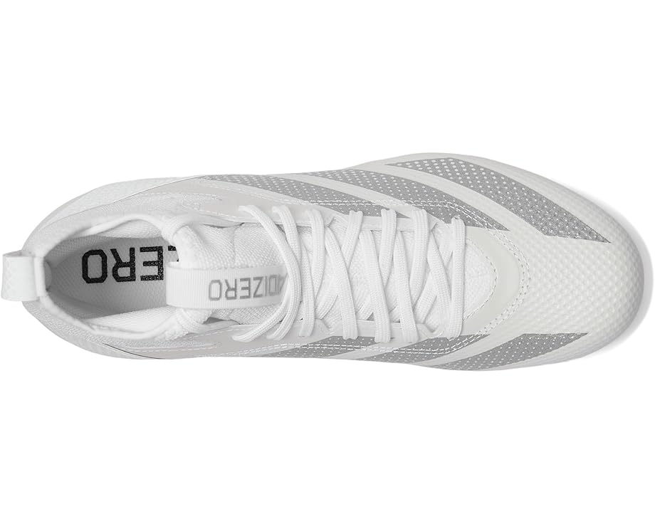 Кроссовки adidas adizero Impact Football Cleats, цвет White/Silver Metallic/White 1 — фото 2