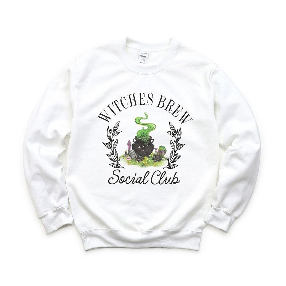 

Толстовка Witches Brew Social Club Simply Sage Market, белый