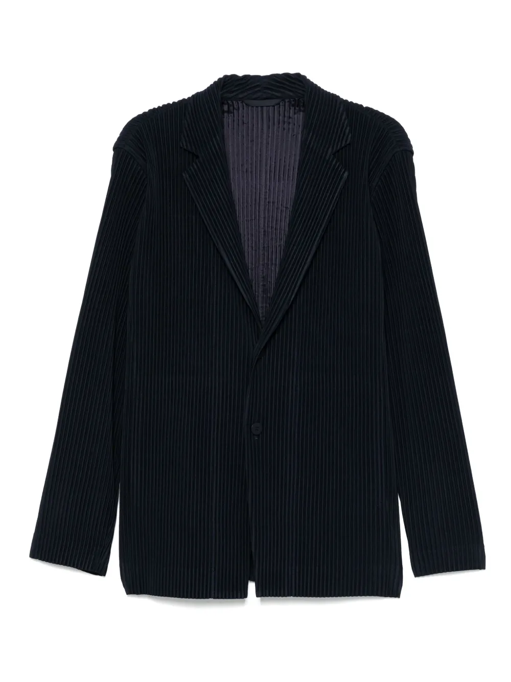 

Однобортный пиджак Homme Plissé Issey Miyake, синий