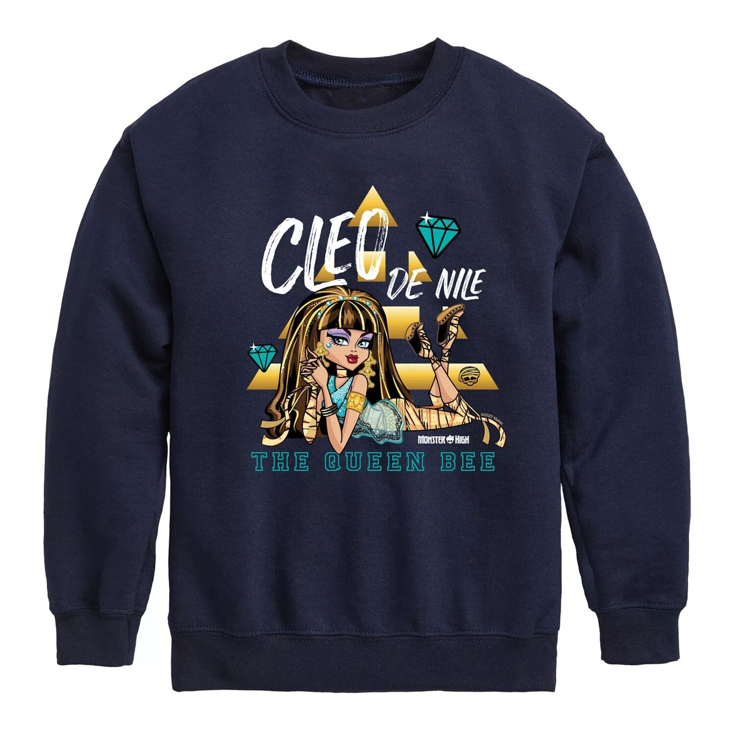 

Флисовый свитшот Cleo De Nile для мальчиков 8–20 лет Monster High Licensed Character, синий