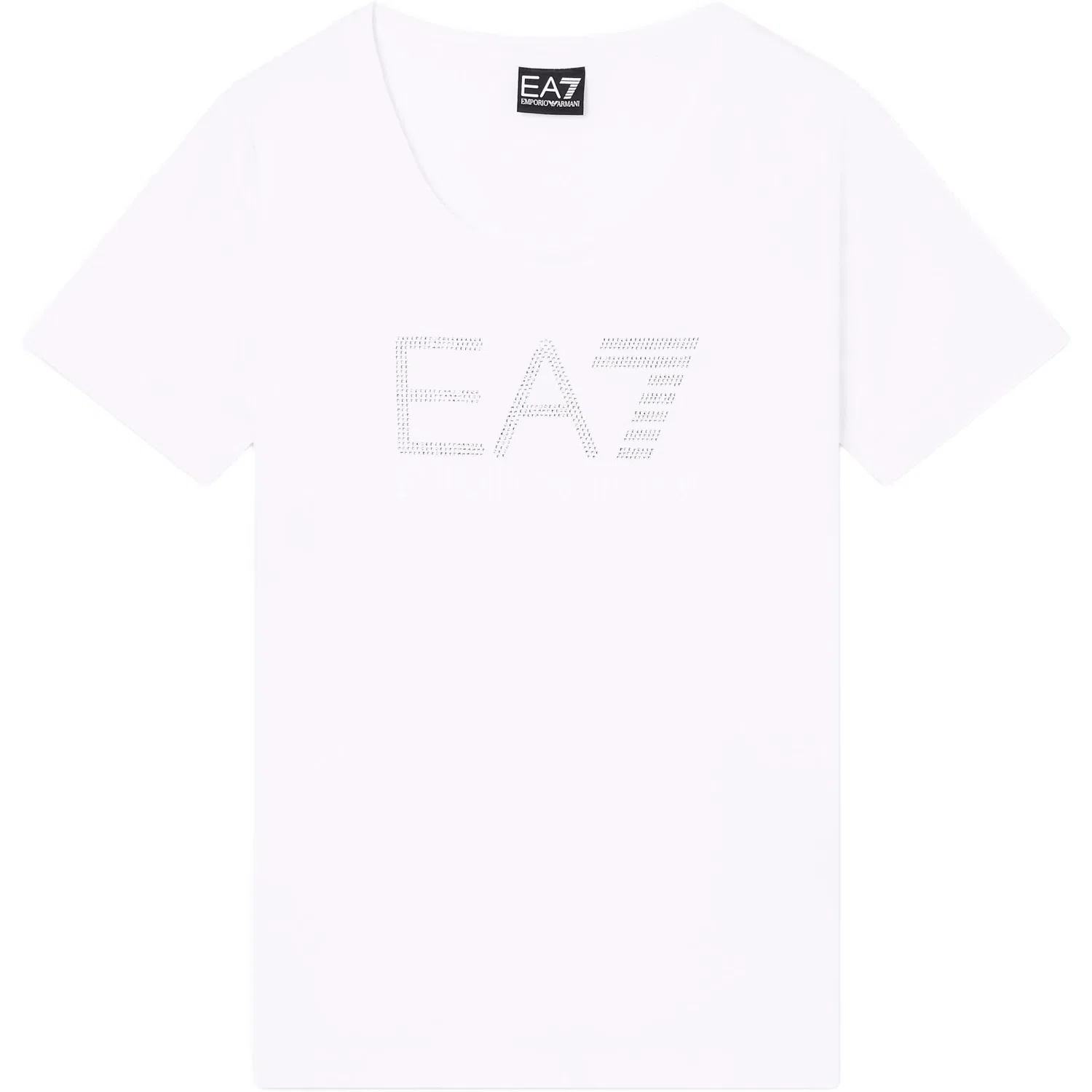 Футболка Regular Emporio Armani белая