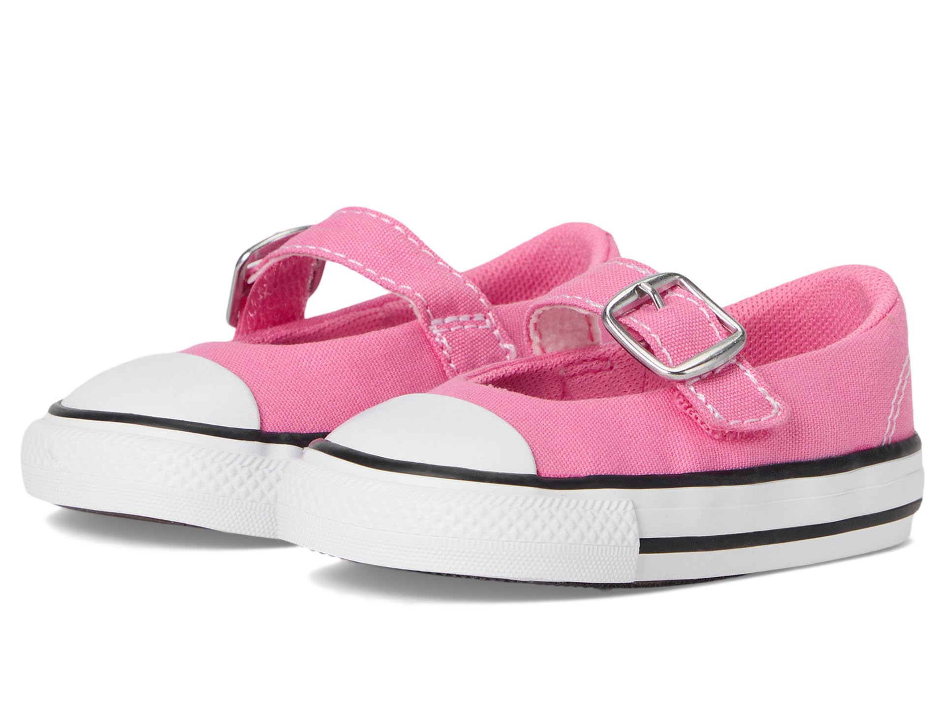 

Кроссовки Converse Kids Chuck Taylor All Star Dainty Mary Jane, цвет Pink/White/Black