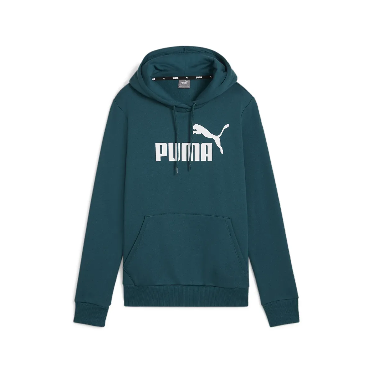 

Толстовка PUMA с капюшоном "ESS LOGO HOODIE FL (S)", зеленый
