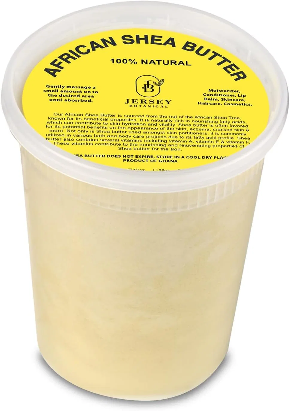 Масло ши Jersey Botanical 907 г (32 oz)