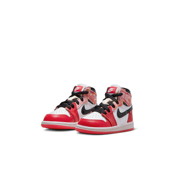 Кроссовки 1 ретро высокие og x marvel Air Jordan, красный — фото 2