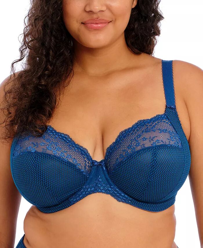 

Бюстгальтер Charley Stretch Lace Bra для полной фигуры EL4382, только онлайн Elomi, синий
