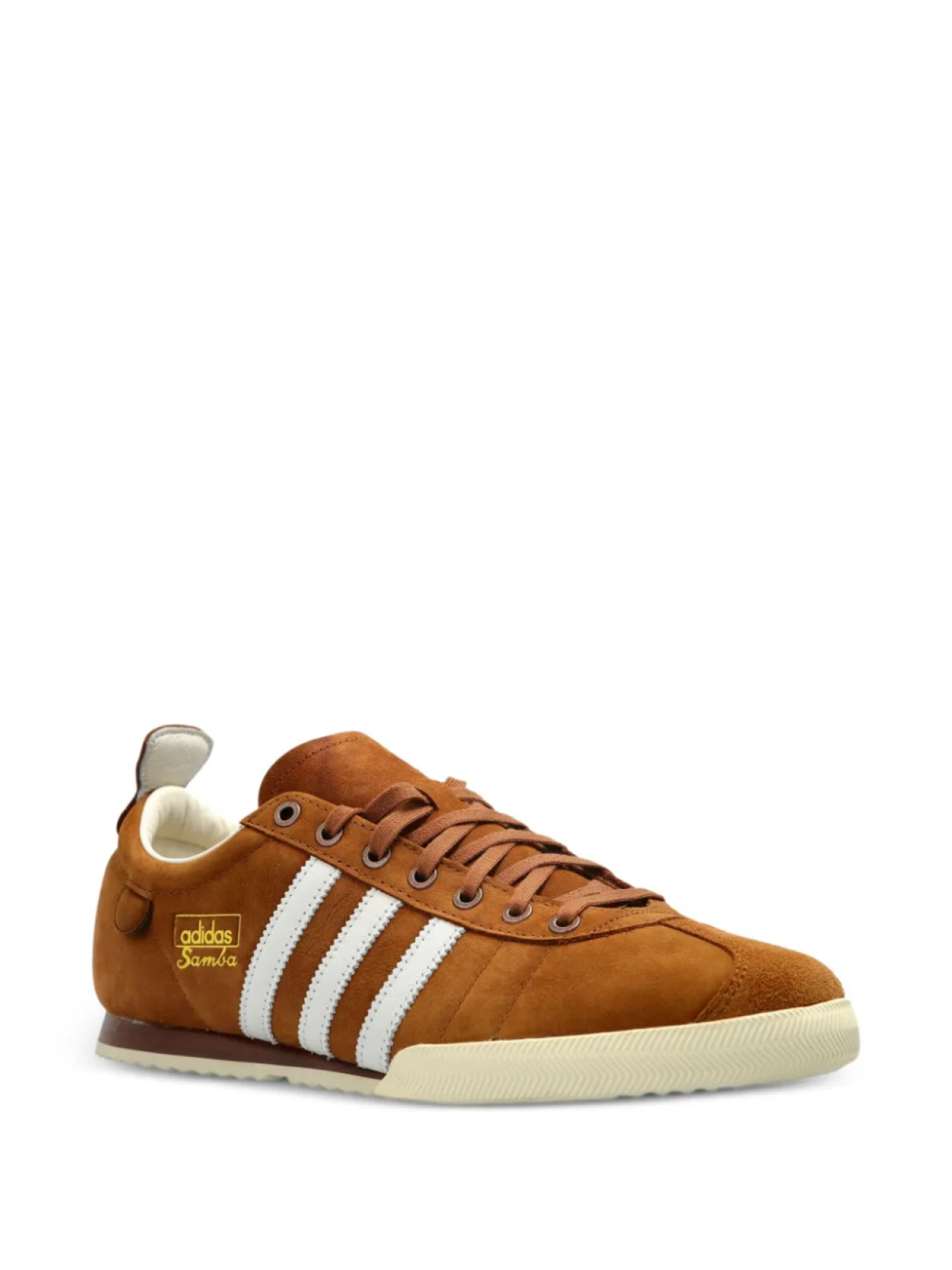 Кроссовки Adidas Samba, коричневый — фото 2