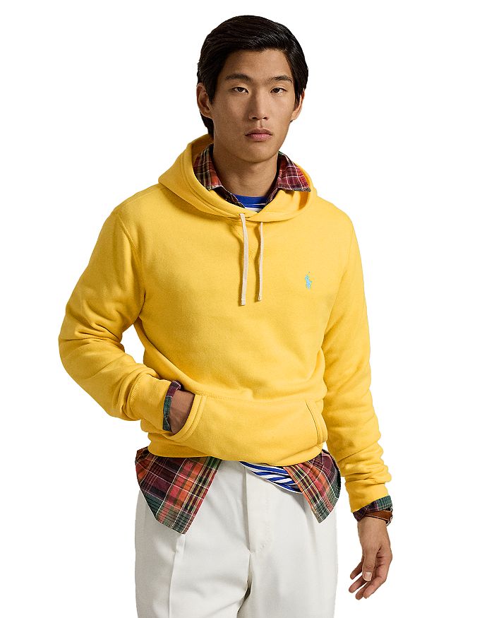 

Толстовка с капюшоном из флиса Polo Ralph Lauren, желтый