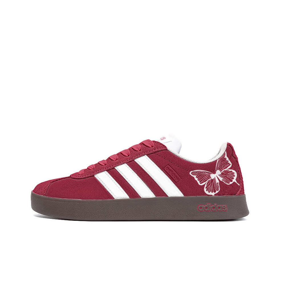 Кроссовки adidas neo Skateboarding Shoes Unisex Low-top Brown, цвет Burgundy