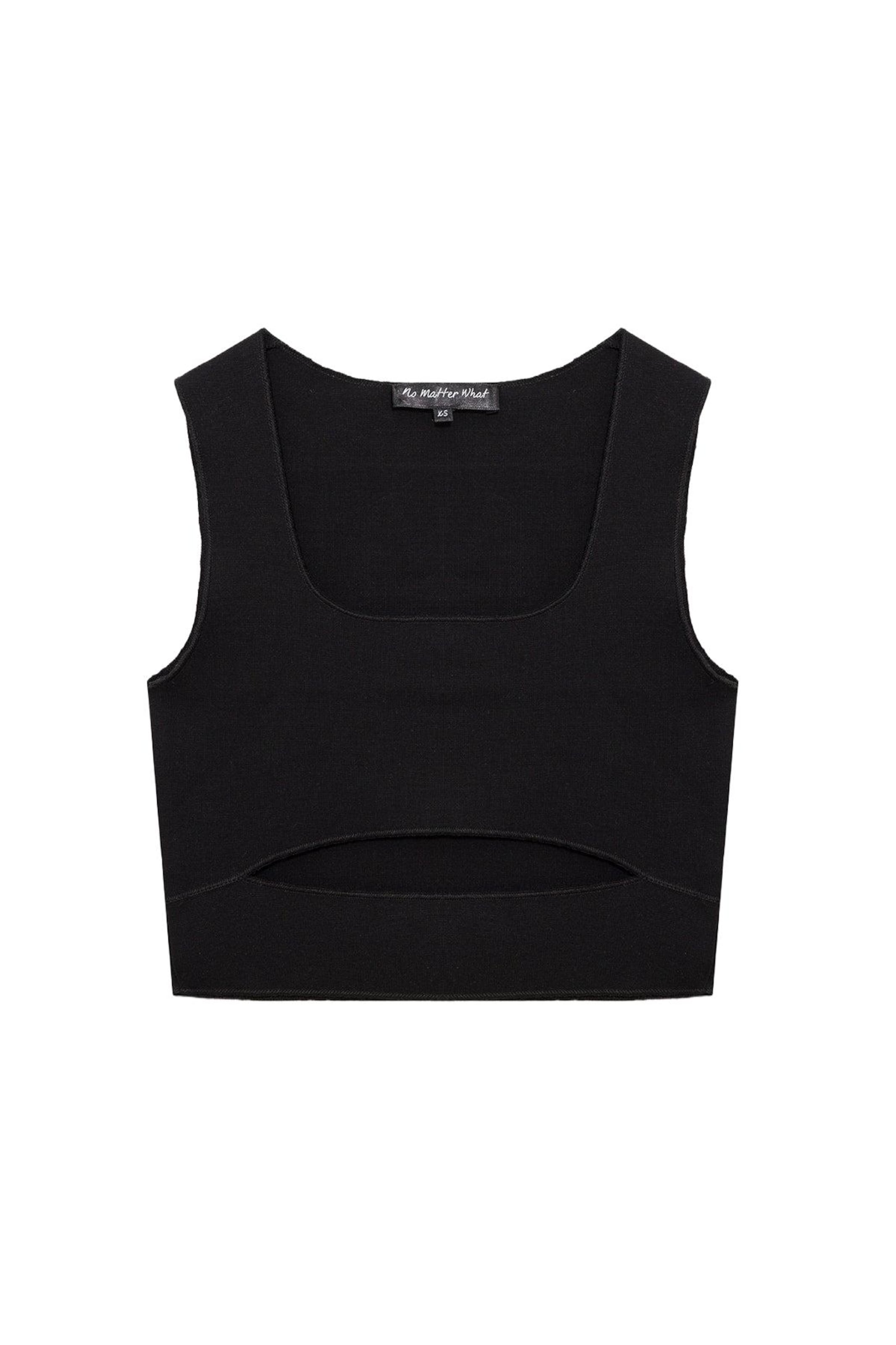 

No Matter What Топ в черном цвете