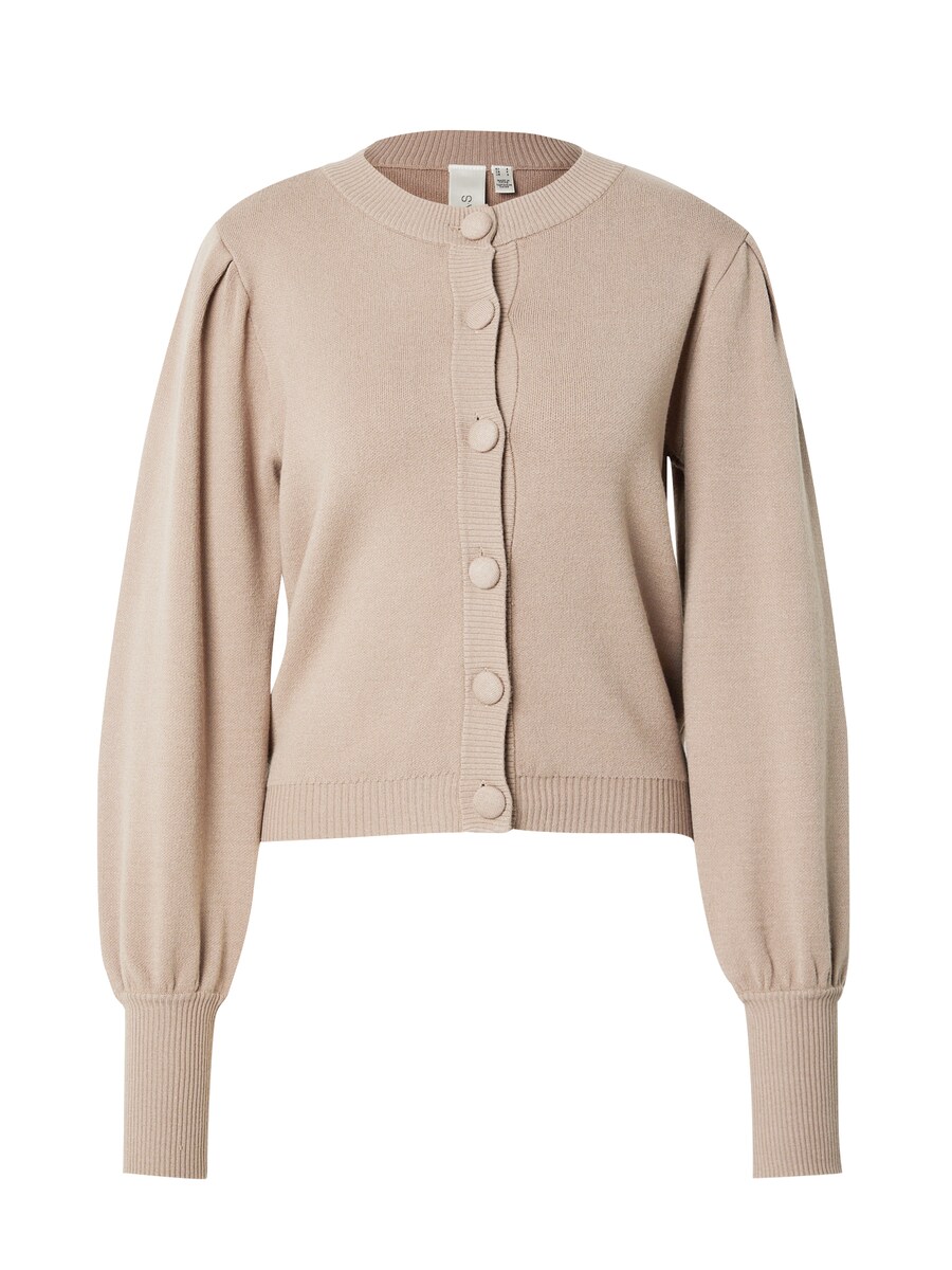

Вязаный кардиган YAS Knit Cardigan YASFONNY, светло-коричневый