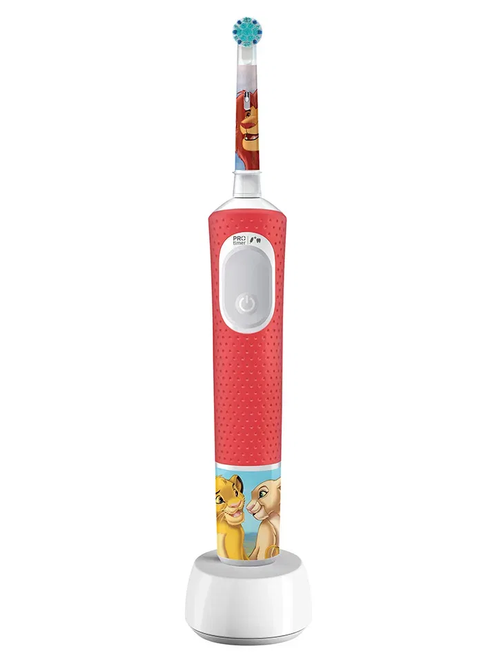Электрическая зубная щетка Vitality Pro 103 König der Löwen, Oral-B, красный — фото 3