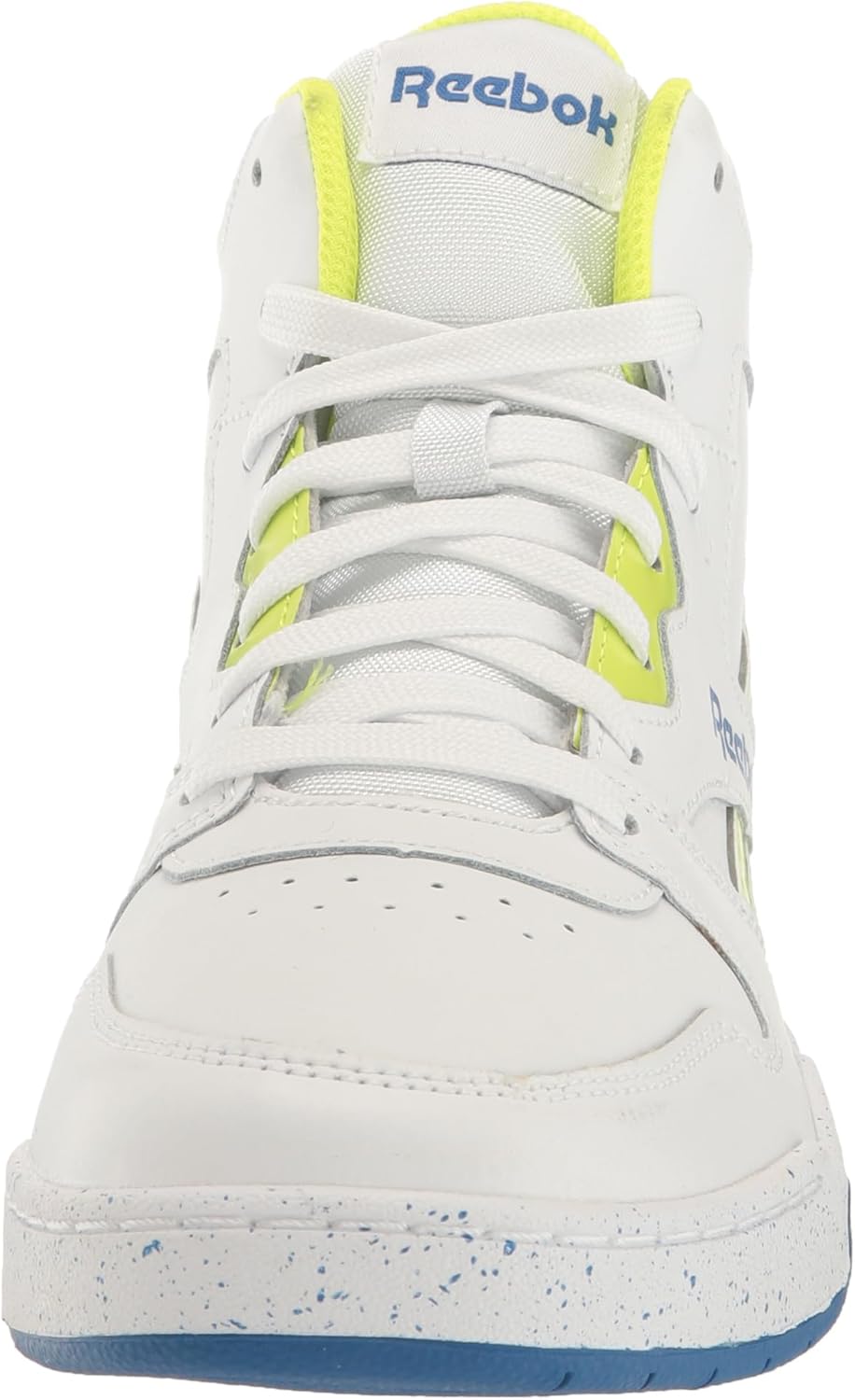 Кроссовки Reebok BB4500 Court для мальчиков (малыши/старшие дети), белый/синий/желтый — фото 2