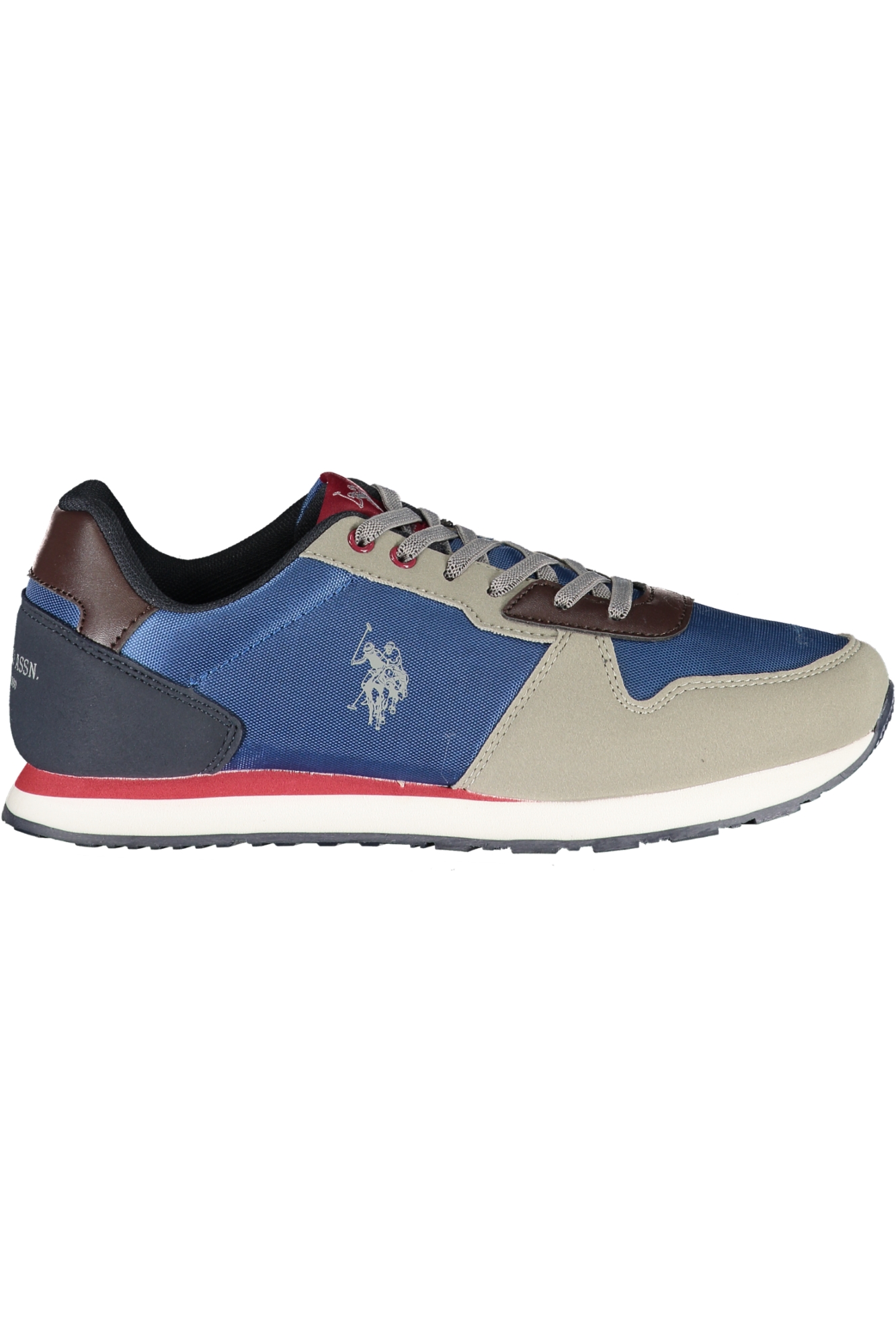

Кроссовки спортивные детские U.S. Polo Assn., синий / бежевый