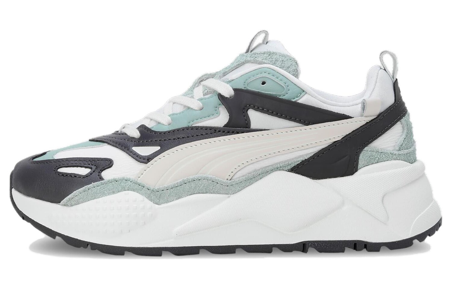 

Кроссовки Puma RS-X Lifestyle Shoes Women's Low-top White/Green, зеленый