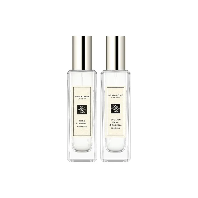 Jo Malone London Набор духов UK Pear And Freesia, Blue Bell, туалетная вода, фруктовый аромат, 30 мл*2, English pear with freesia 30ml + blue wind chime 30ml