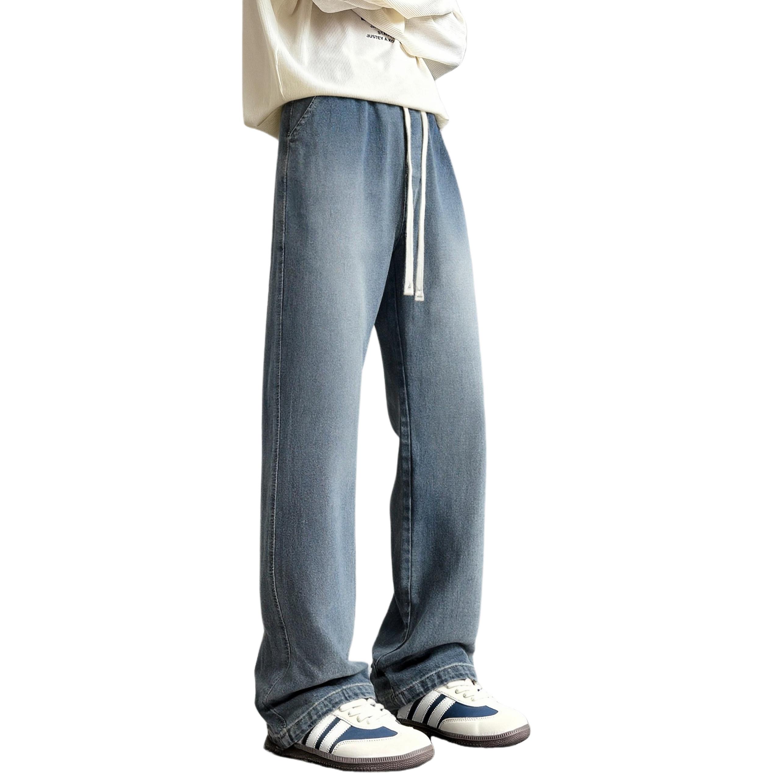 

Джинсы Unisex утепленные с флисовой подкладкой прямого кроя Jeep, medium синий[regular-height increasing and slimming]