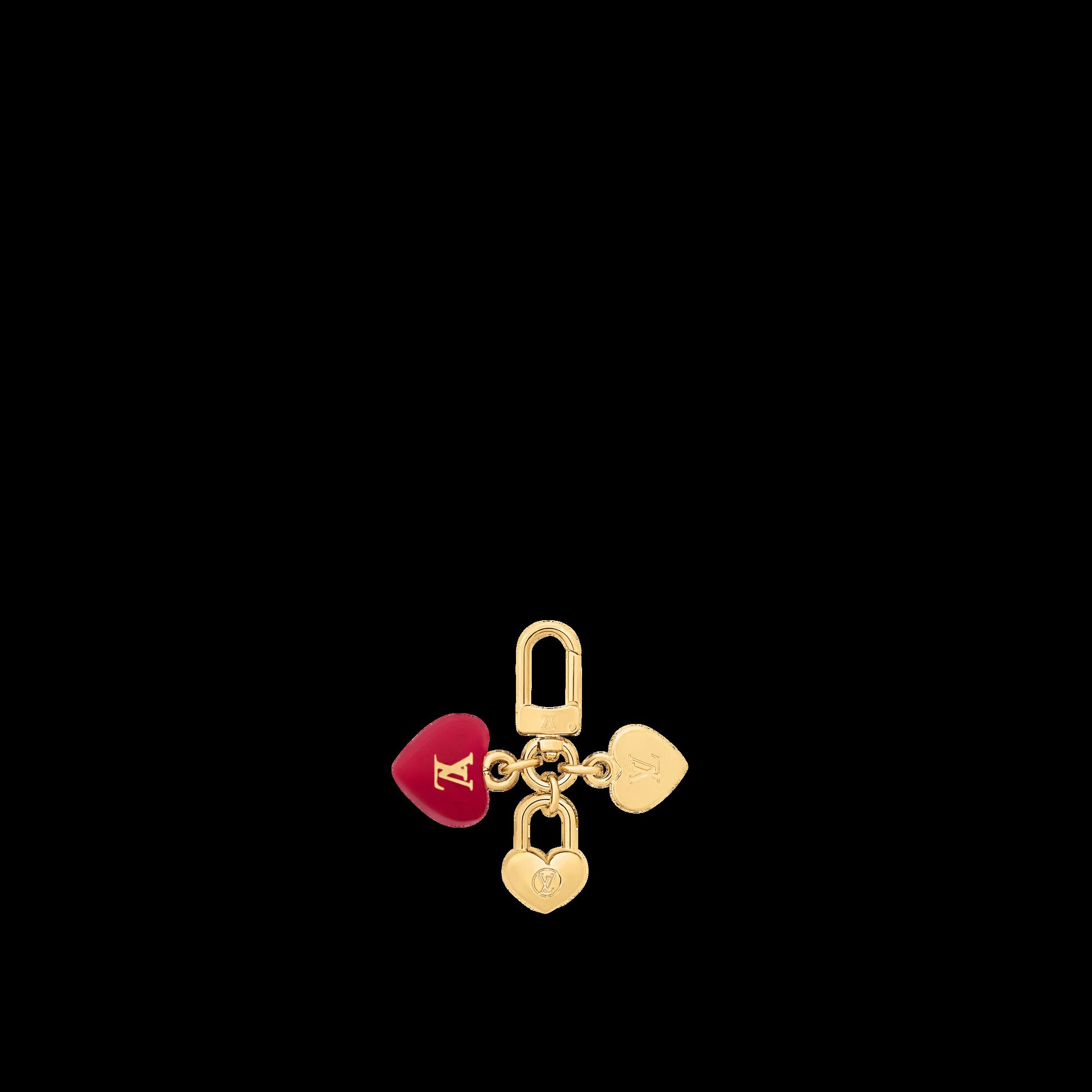 

Микро-подвески Сердце Сумка Подвеска Louis Vuitton, золотой
