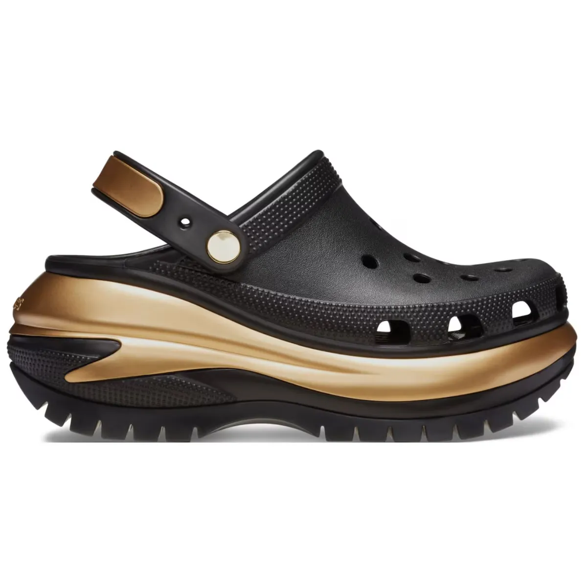 

Unisex Mega Crush Металлические сабо U Crocs Сабо, золотой