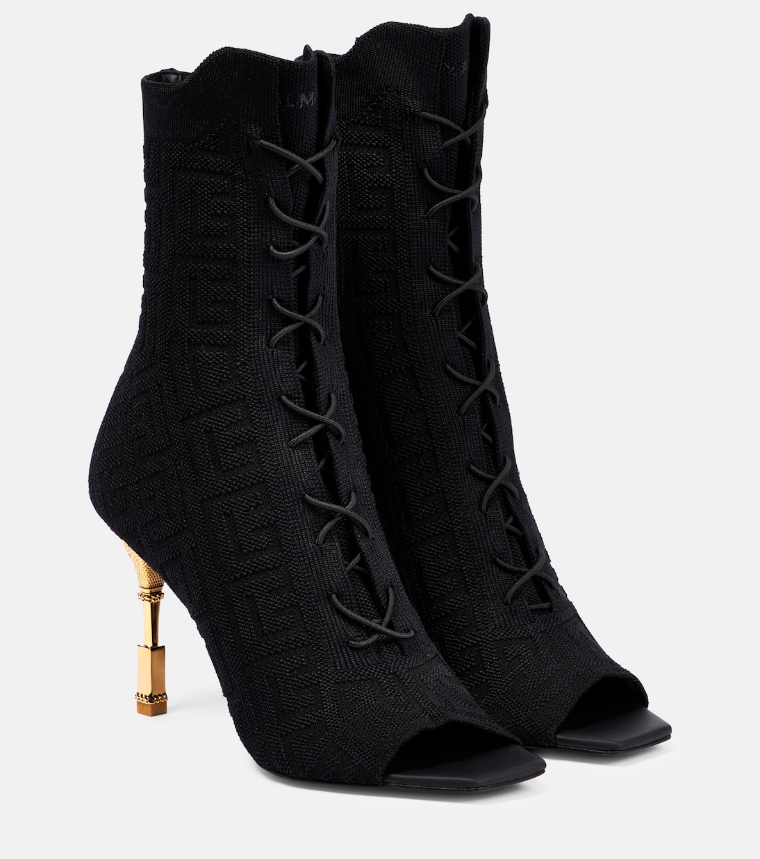 Ботильоны Moneta Balmain, Noir