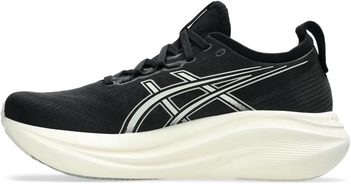 Мужские беговые кроссовки ASICS Gel-Nimbus 27, черный/серый — фото 4