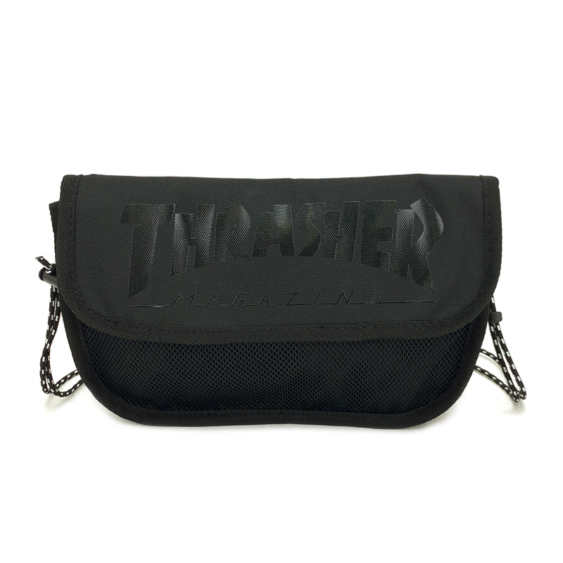 

Thrasher Сумка через плечо из полиэстера, обычная, унисекс, черная
