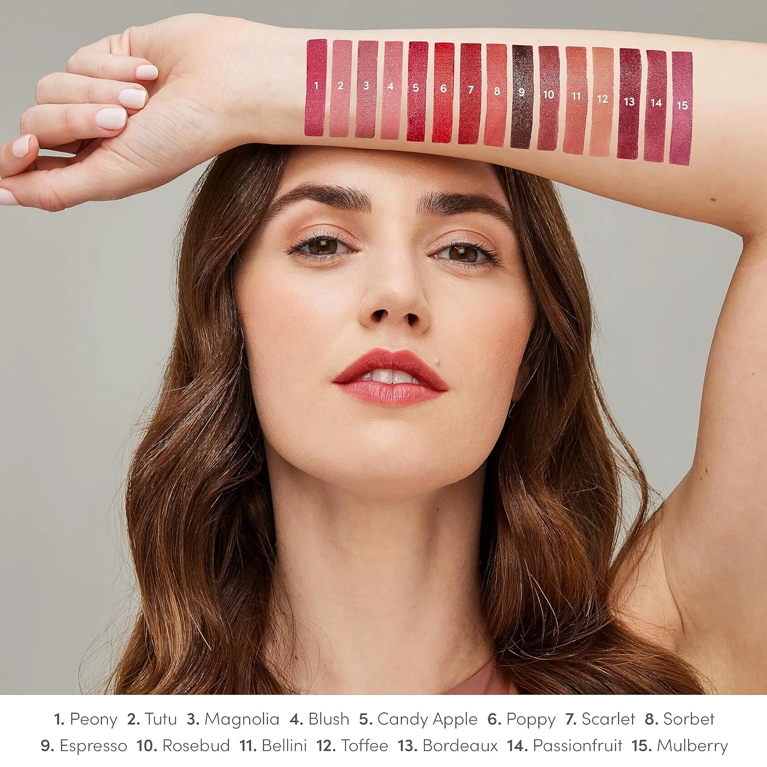 Помада Jane Iredale ColorLuxe Hydrating Cream Lipstick, кремовая, высокопигментированная, обеспечивает невесомое увлажнение и насыщенный цвет, сатиновое покрытие, подходит для веганов., Sorbet — фото 4