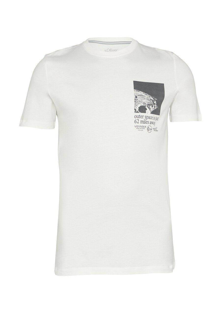 

Классическая футболка s.Oliver Shirt, белый