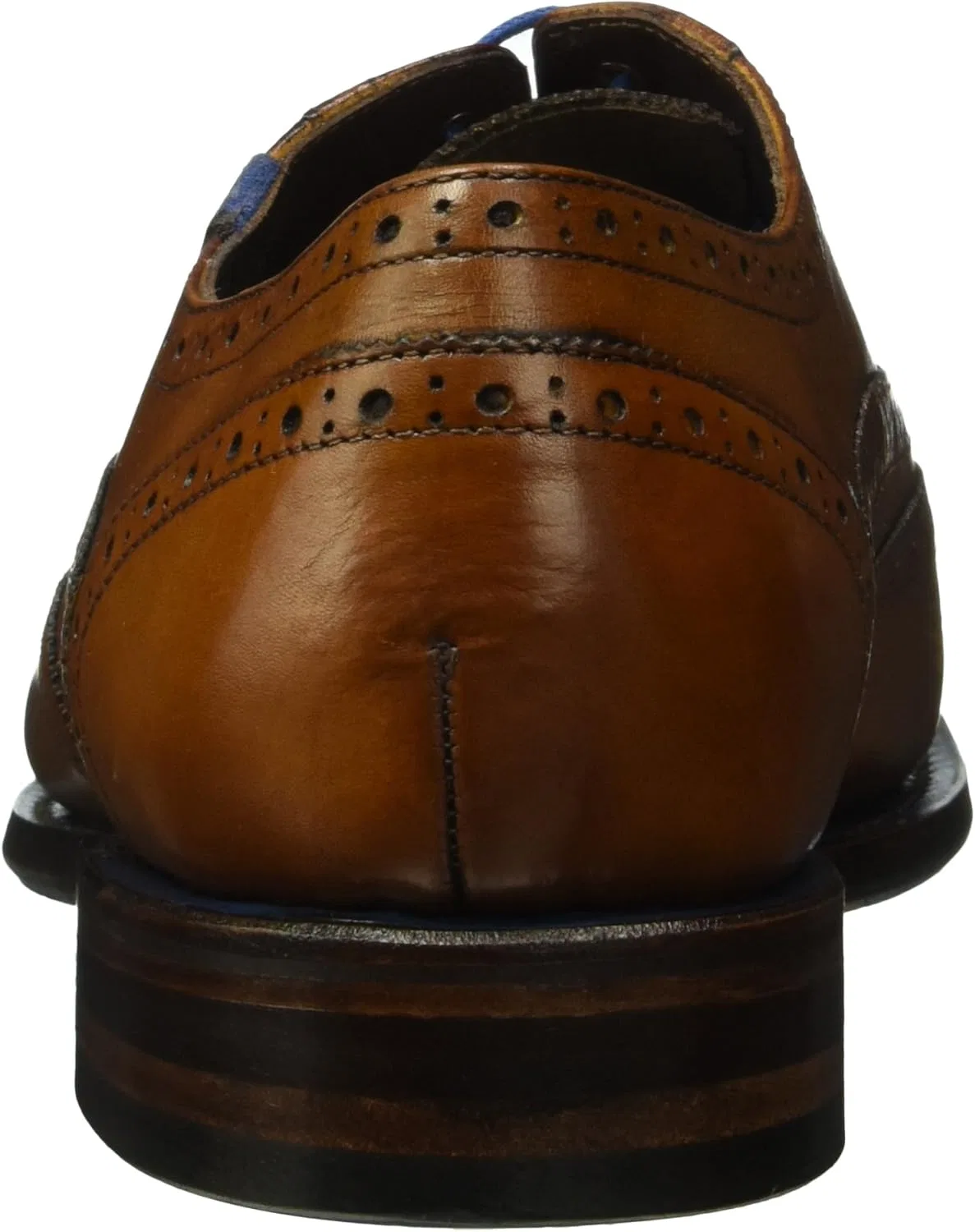 Мужские туфли дерби Floris van Bommel 19470, Brown Cognac — фото 3