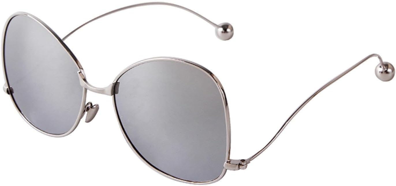 

Винтажные солнцезащитные очки неправильной формы для женщин с дизайном в виде бабочек и бусинами, синие модные солнцезащитные очки с градиентным переходом цвета WNCKSQ, C4 Silver
