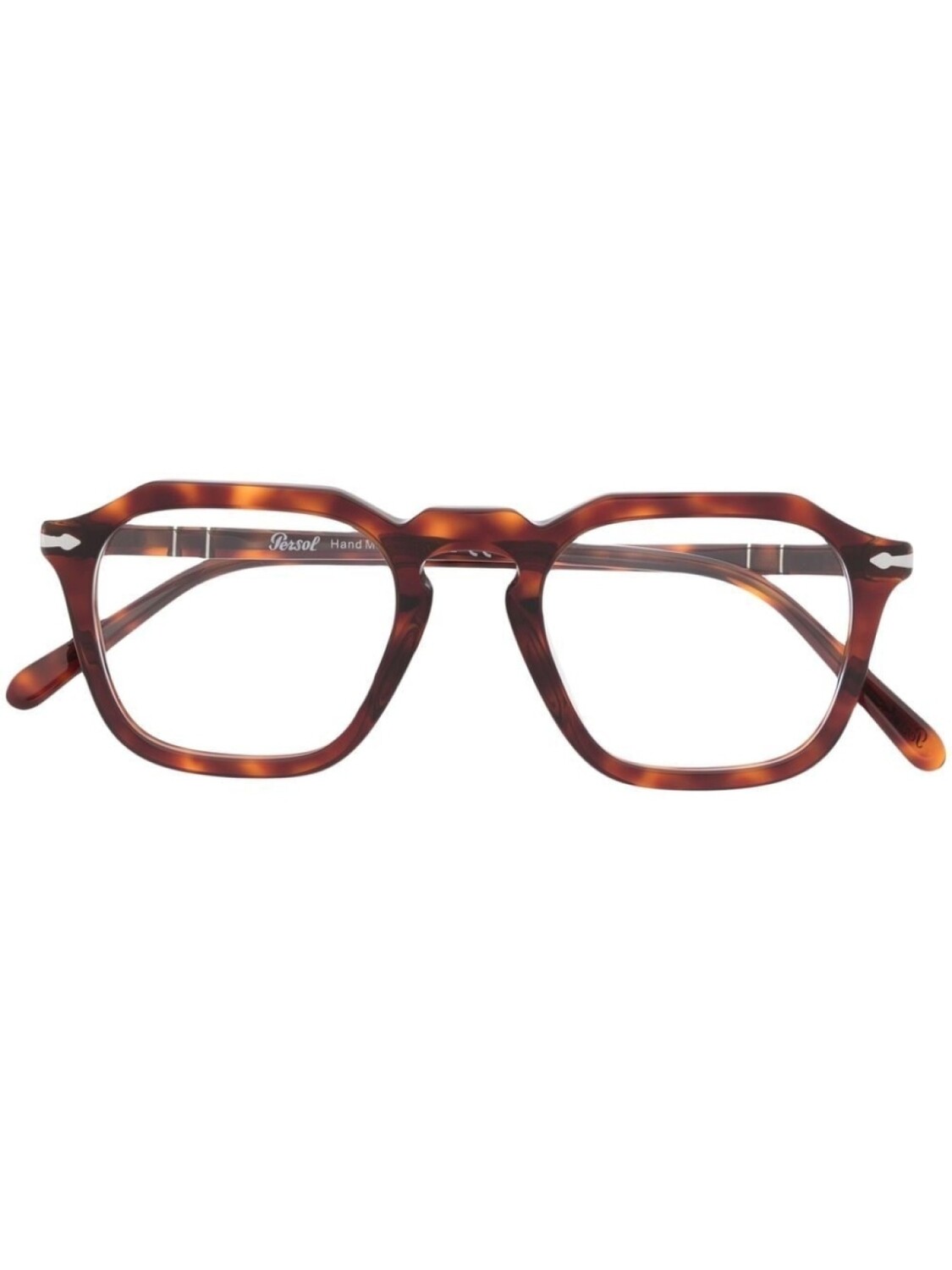 

Persol очки в квадратной оправе черепаховой расцветки, коричневый