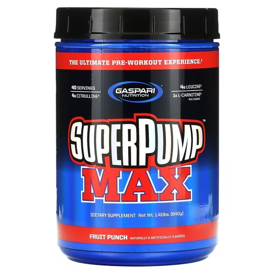 

Добавка Gaspari Nutrition SuperPump Max, фруктовый пунш