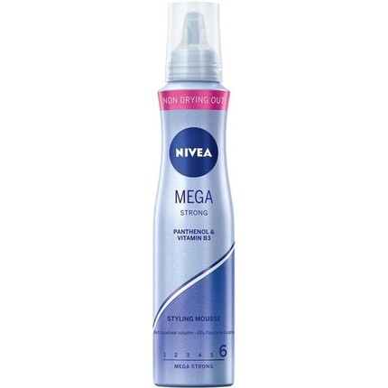 

Гель-мусс для укладки волос Mega Strong 150 мл Nivea