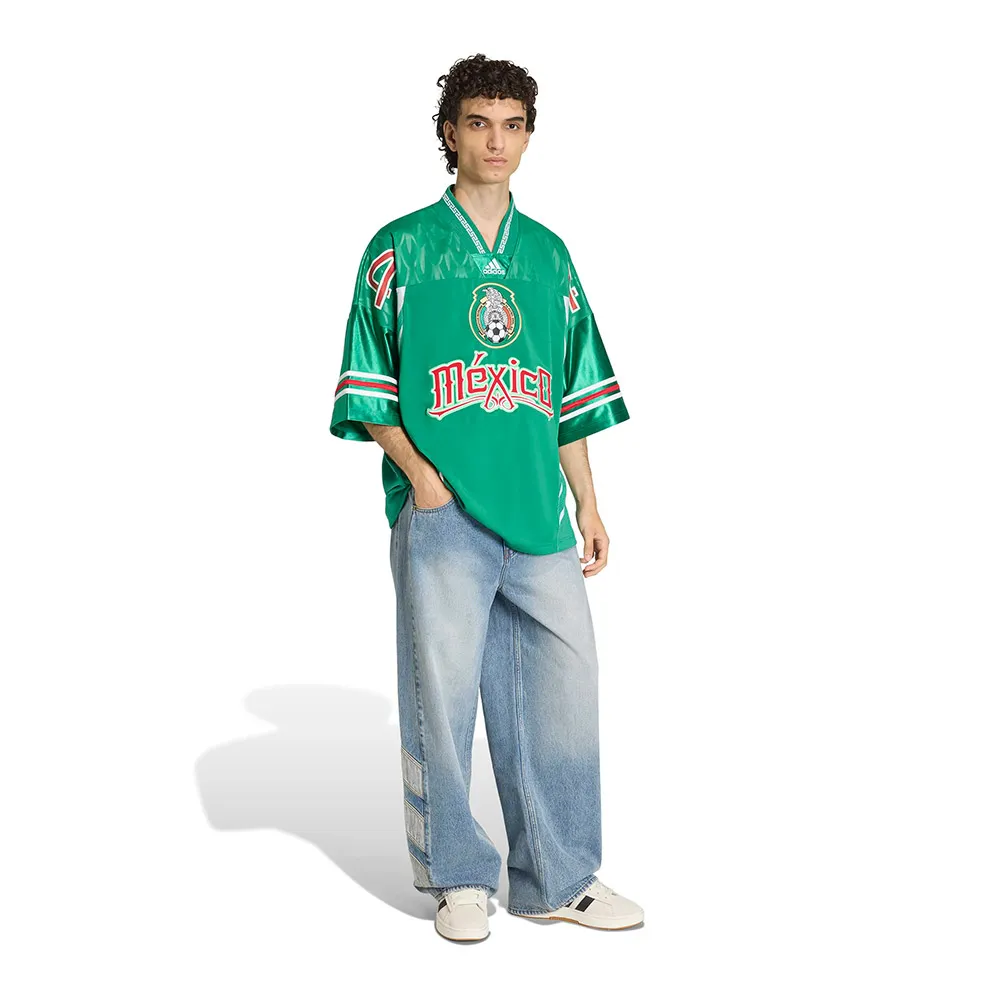 Свободные джинсы adidas Originals, синий — фото 4