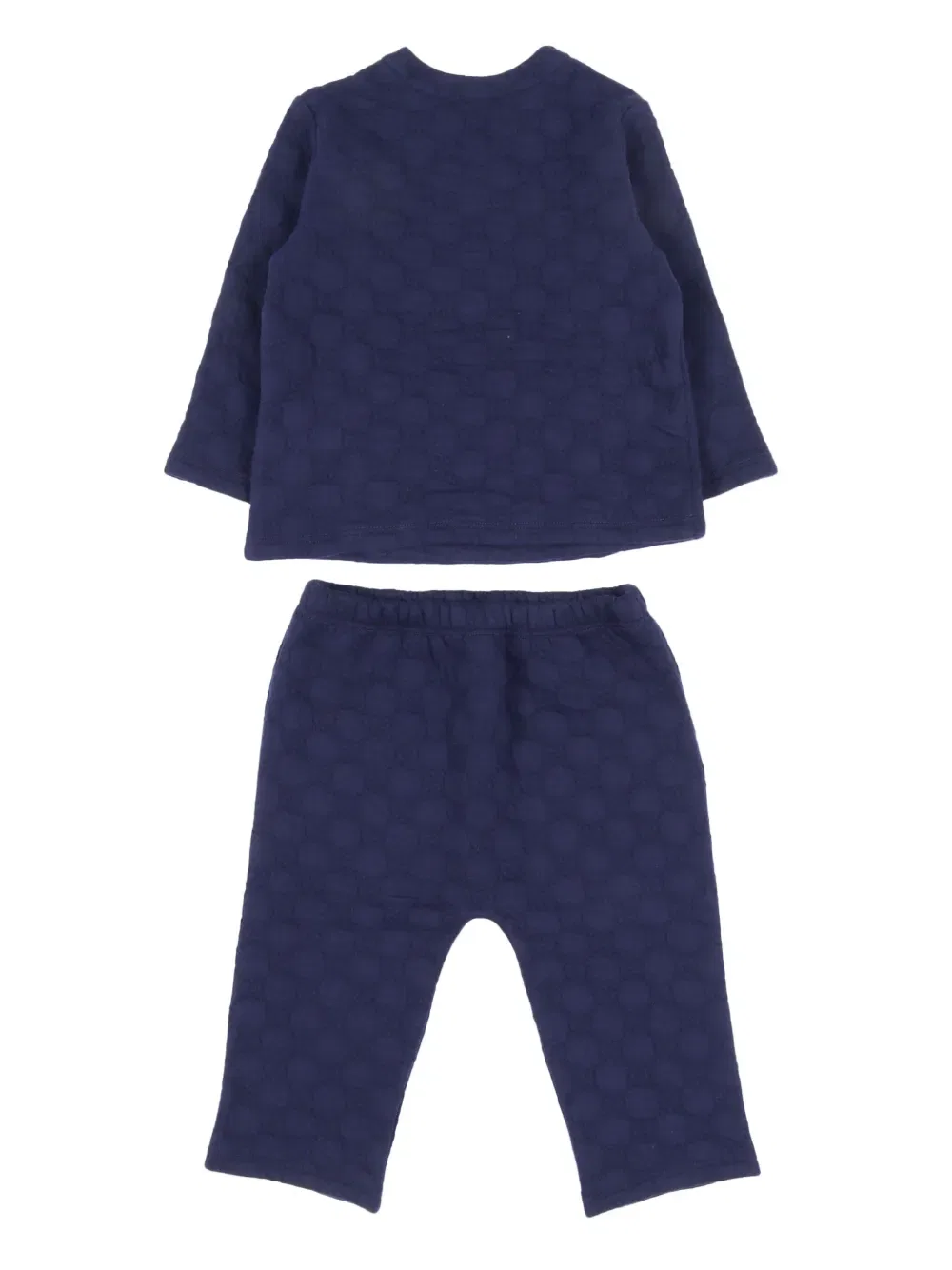 Комплект мягкой футболки GG Gucci Kids, синий — фото 2